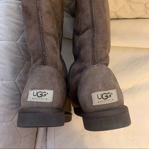 Ugg tall chocolate boots